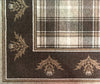 Tartan Floor Rugs, Thistle Border