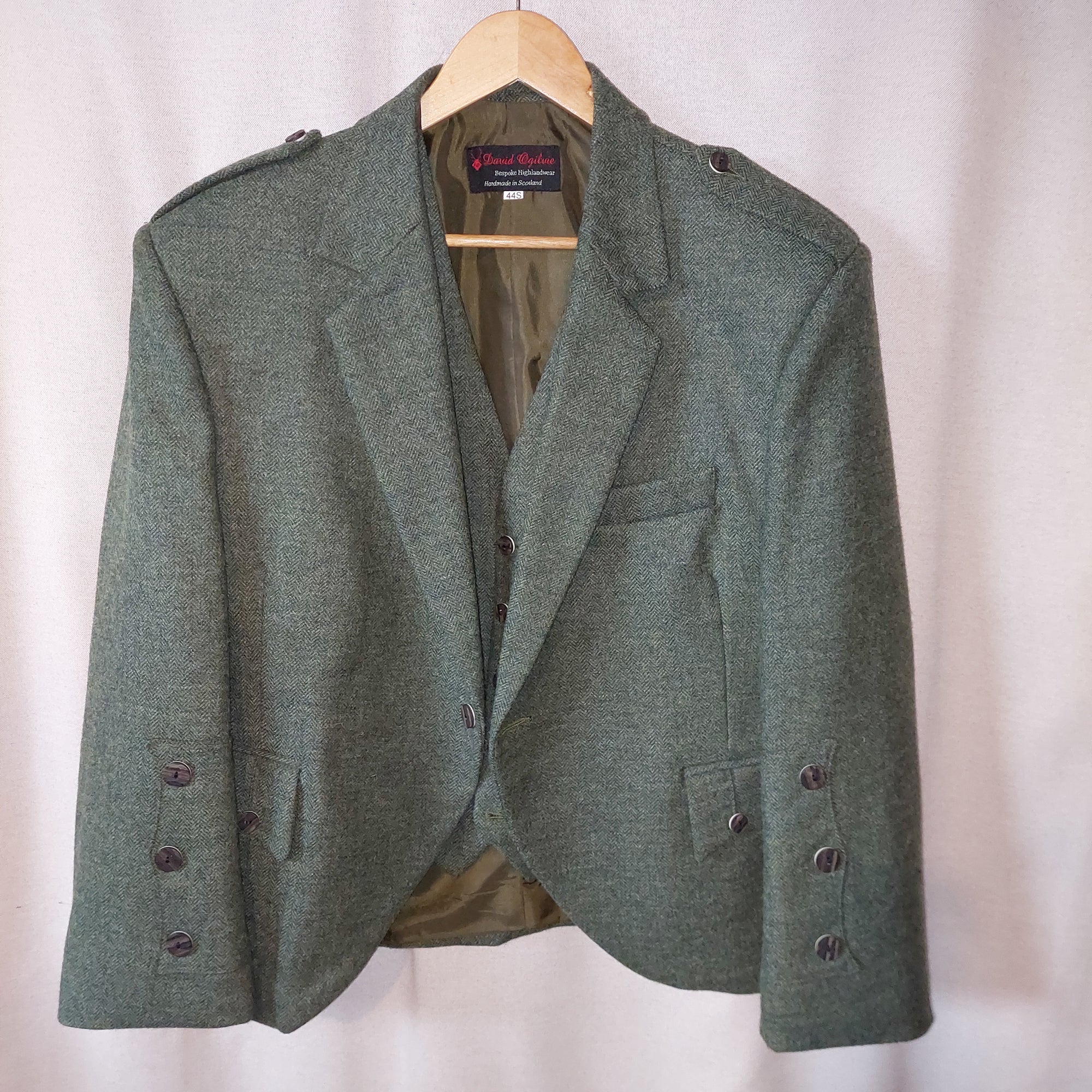 Braemar Tweed Jacket & Vest - Clearance Jacket (6) - Scots in Spirit